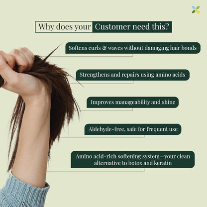 Cysteine Complex Hair Softening Treatment