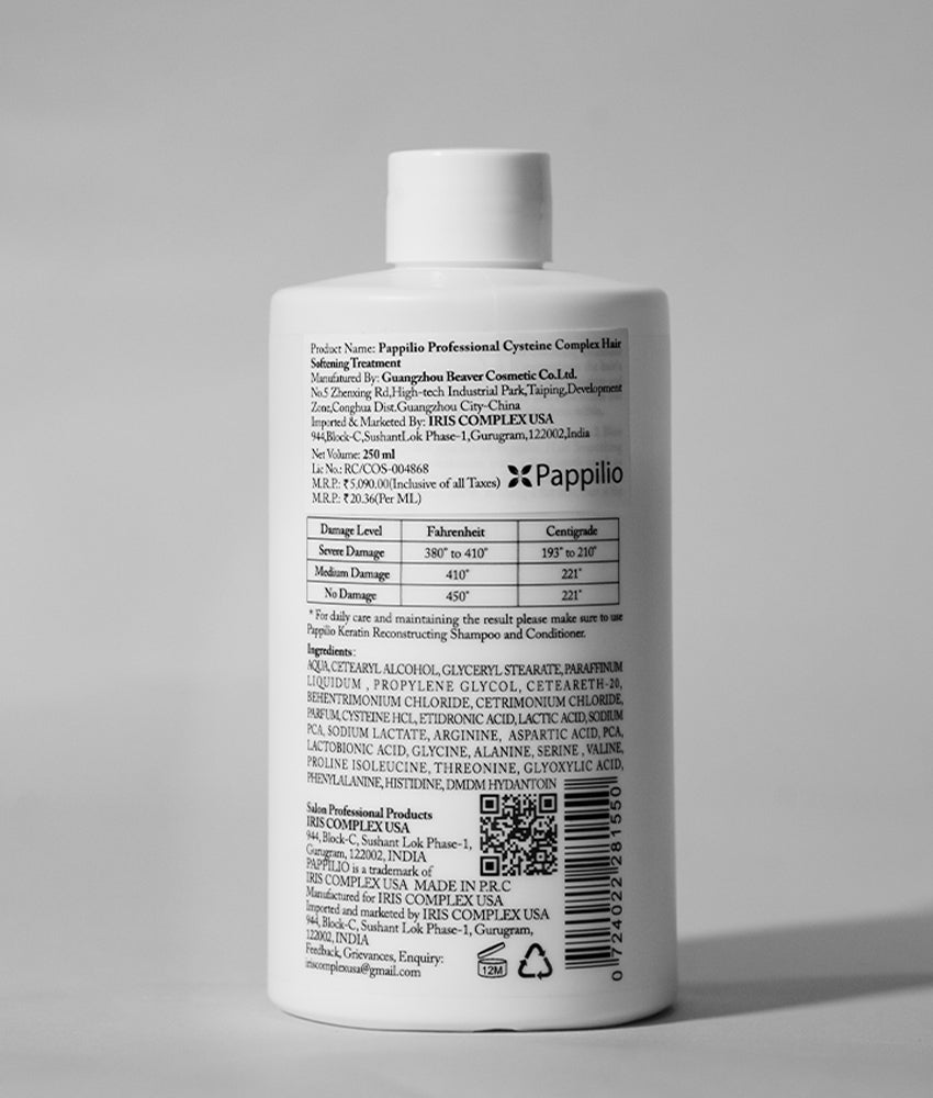Cysteine Complex Hair Softening Treatment 250ml