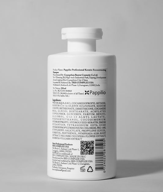 Keratin Reconstructing Shampoo 250ml