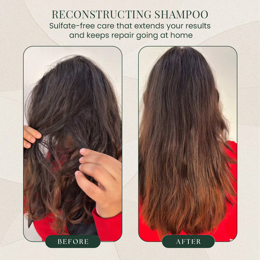 Keratin Reconstructing Shampoo for Post Care Damaged & Chemically Treated Hair
