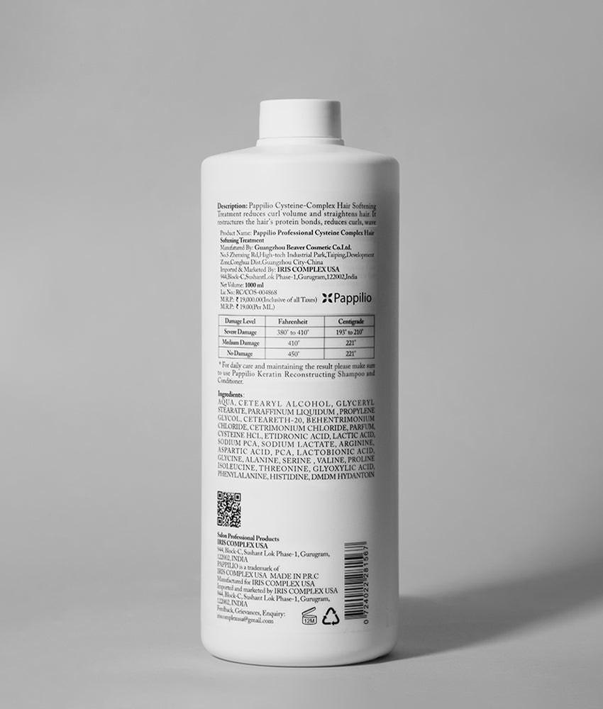 Cysteine Complex Hair Softening Treatment 1000ml