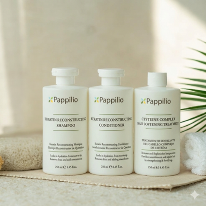 India’s Most Advanced Hair Repair Kit, Cysteine Treatment +  Keratin Shampoo & Conditioner | 250ml Each
