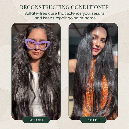 Keratin Reconstructing Conditioner – Smoothening, Softening & Repairing Post-Care Conditioner